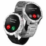 Smartwatch Technos Connect Sports Call Prata