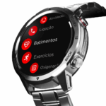 Smartwatch Technos Connect Sports Call Prata