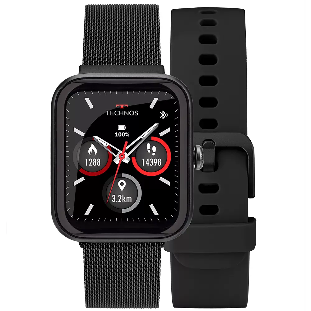 Smartwatch Technos Connect MAX Preto