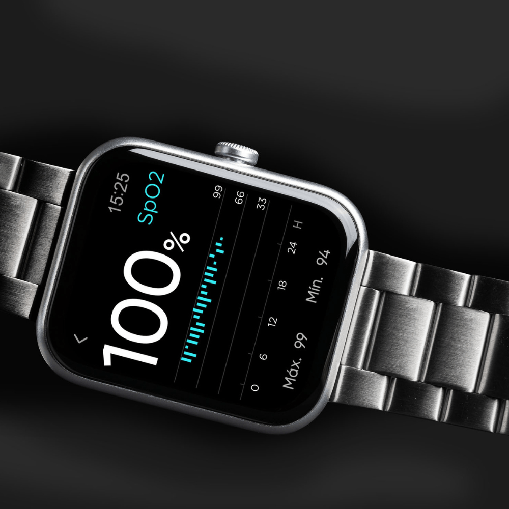 Smartwatch Technos Connect MAX Prata