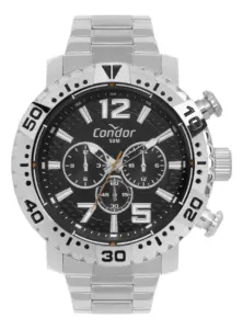 Relógio Condor Masculino Prata