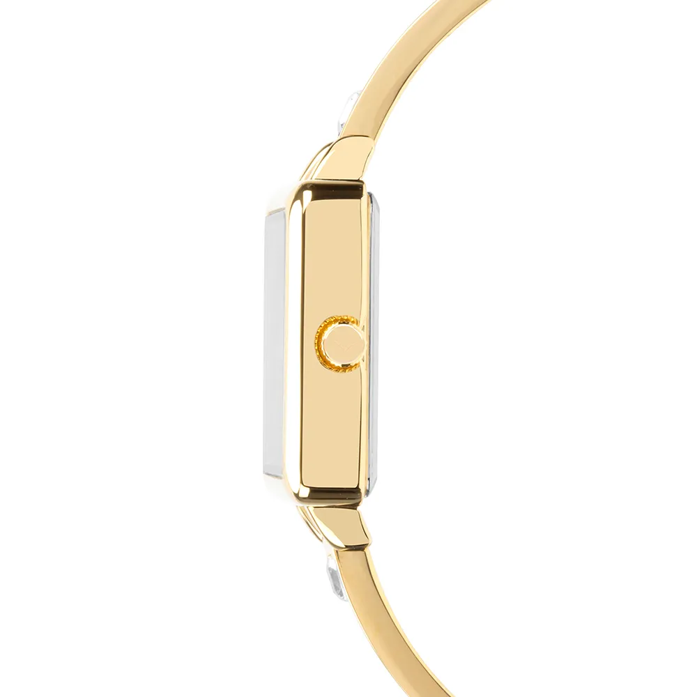 Relógio Condor Feminino Bracelete Dourado
