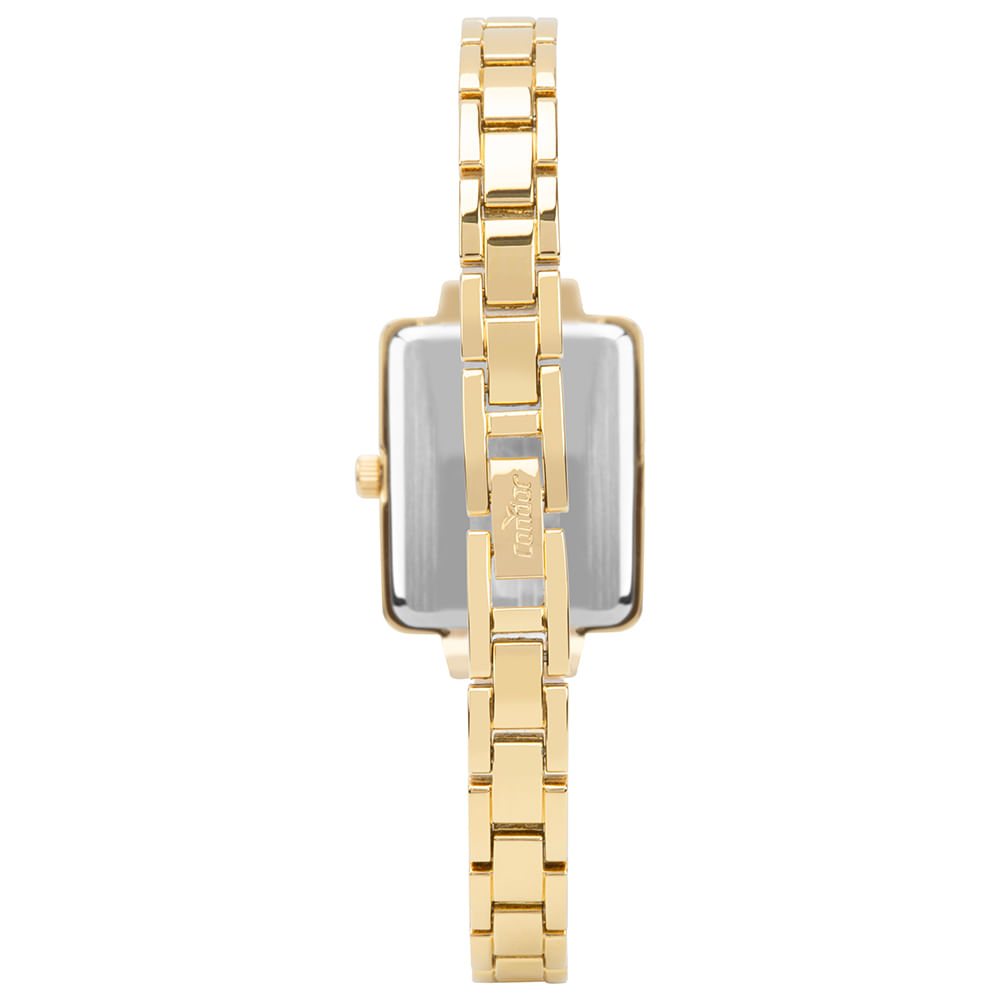 Relógio Condor Feminino Bracelete Dourado