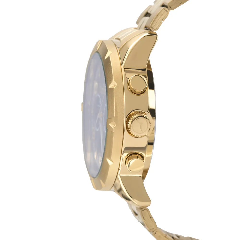 Relógio Condor Masculino Analógico Dourado