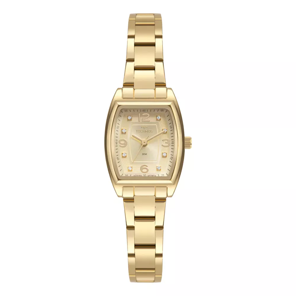 Relógio Technos Feminino Mini Dourado