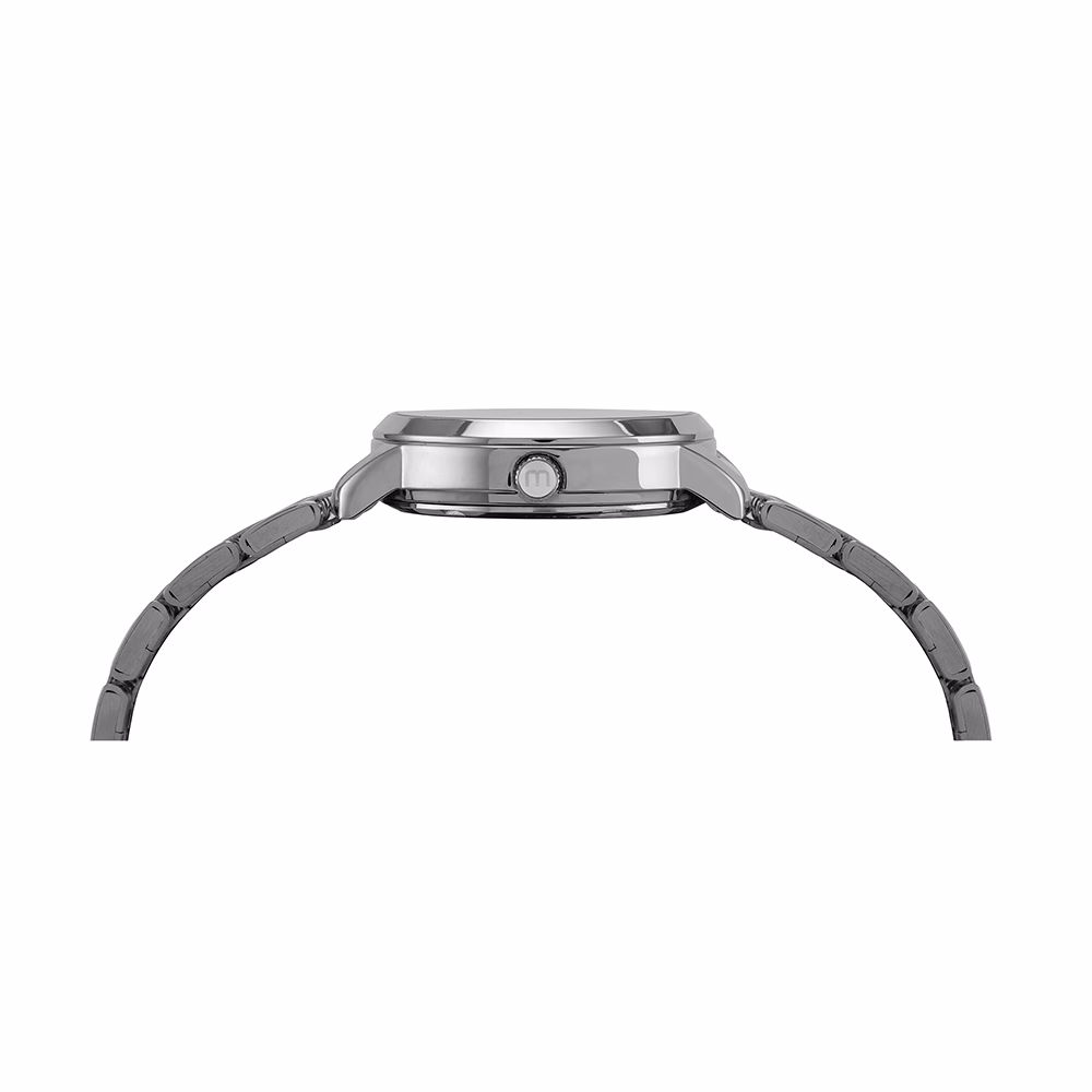 Relógio Mondaine Feminino Prata Social Mostrador Com Pedras