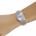 Relógio Mondaine Feminino Prata Social Mostrador Com Pedras