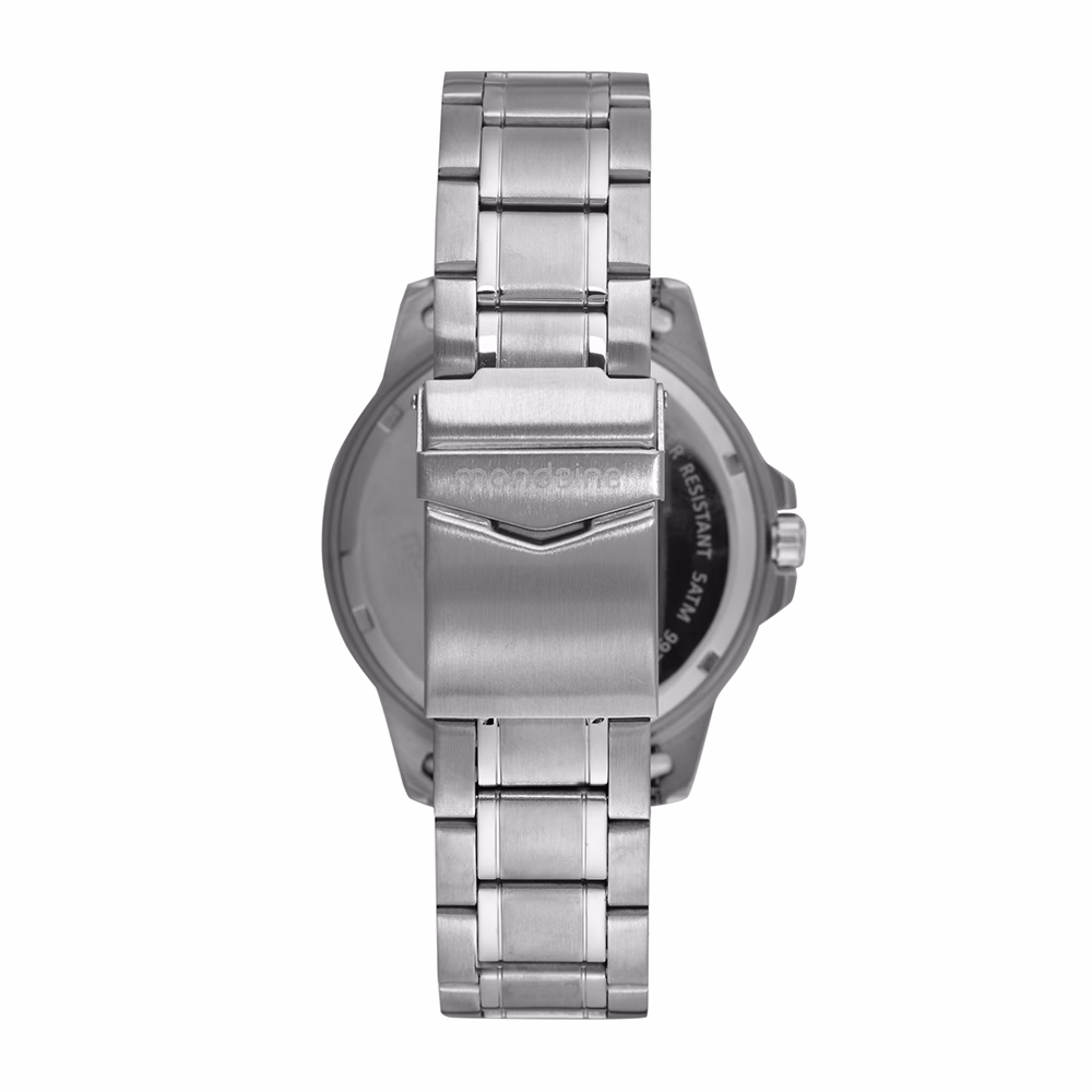 Relógio Mondaine Masculino Com Calendário Prata