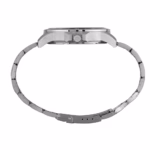 Relógio Mondaine Masculino Com Calendário Prata e Visor Azul