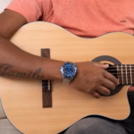 Relógio Mondaine Masculino Com Calendário Prata e Visor Azul