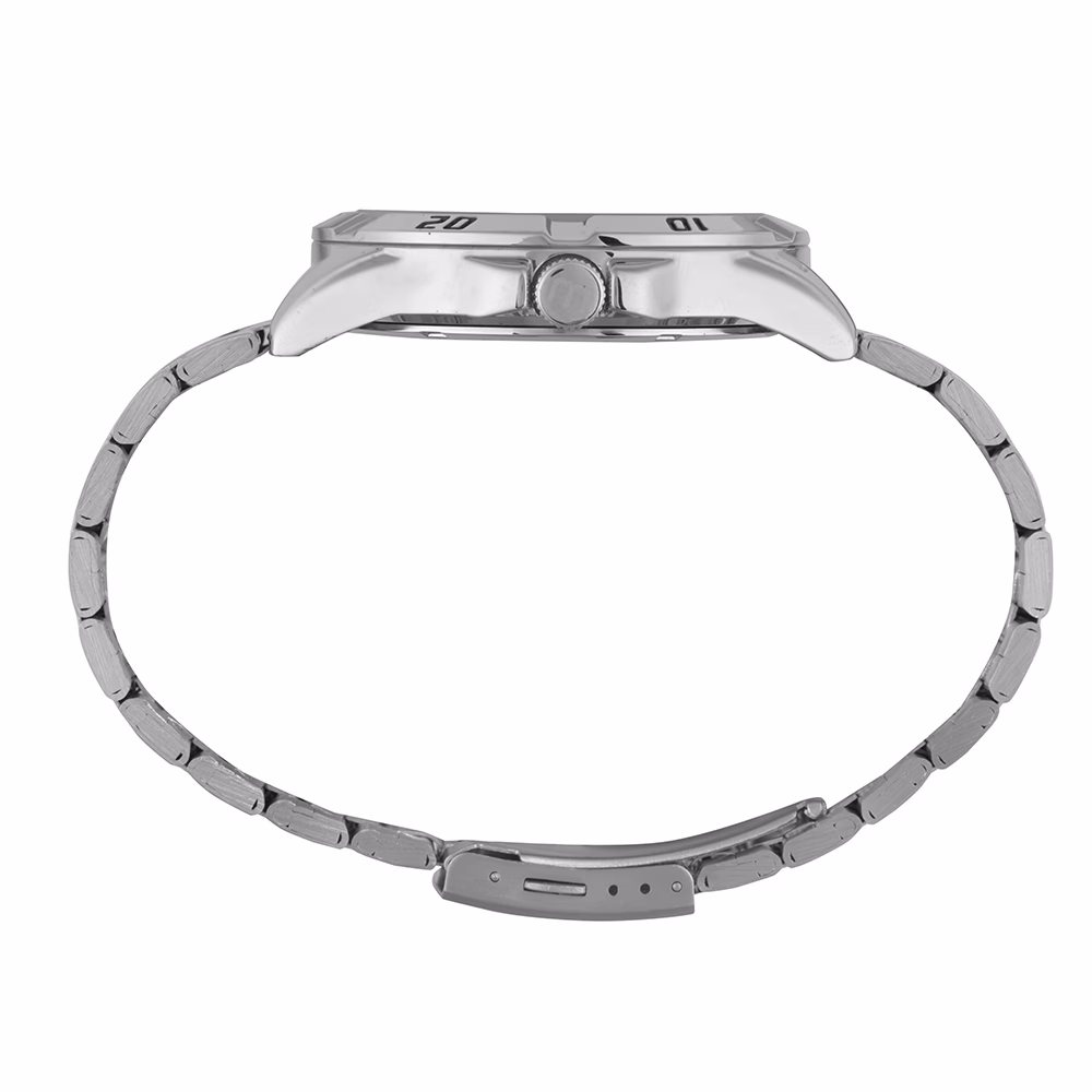 Relógio Mondaine Masculino Casual Visor Texturizado Prata