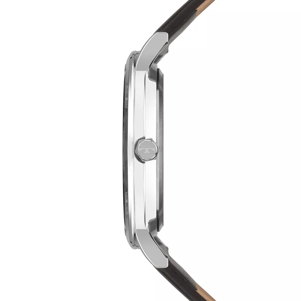 Relógio Technos Masculino Slim Prata