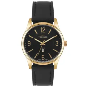 Relógio Technos Masculino Steel Dourado