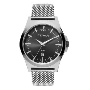 Relógio Technos Masculino Steel Prata