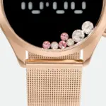 Relógio Condor Feminino Digital Aço Rosê Casual